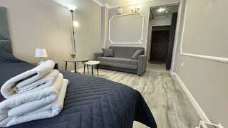 Гостиница Комфорт Уфа Номер студия с 1 двуспальной кроватью-5